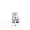 Fabulicious - MAJESTY508RSI Ankle strap sandal - Transparent/White Product image